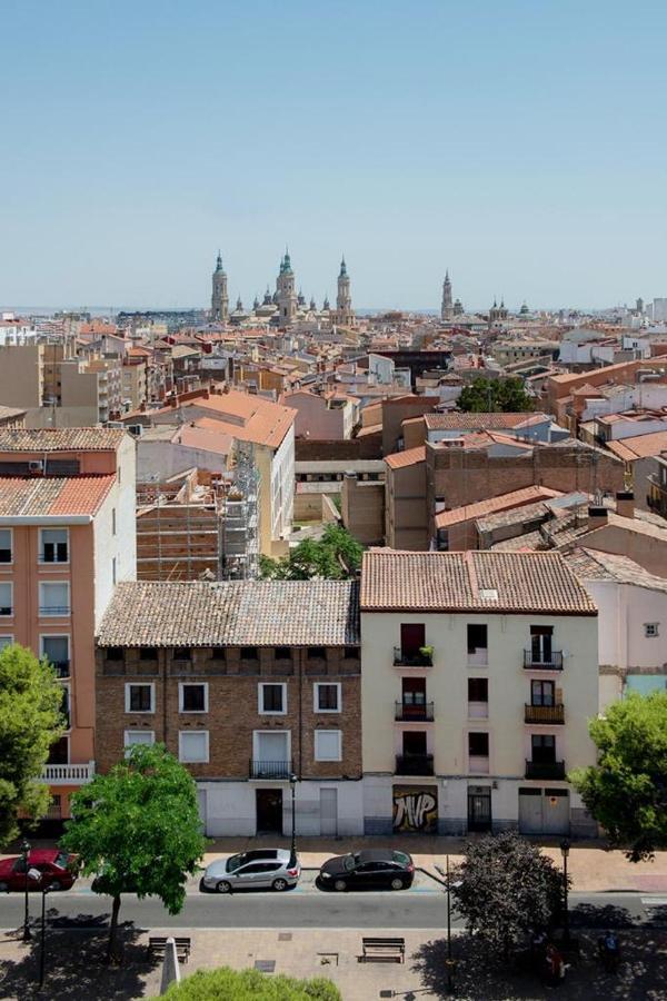 El Balcon De Plaza Santo Domingo Apartment Zaragoza Exterior photo